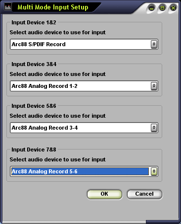 multi mode input